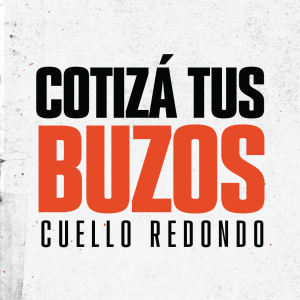 cotiza tus buzos cuello redondo